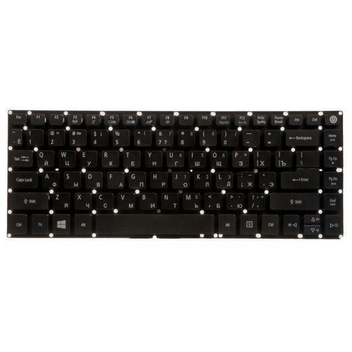 Клавиатура для ноутбука Acer Aspire A114-31 A314-31 A114-32 A314-32 Чёрная 160000₽