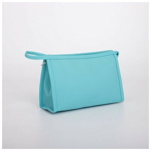 фото Косметичка на молнии, цвет бирюзовый noname