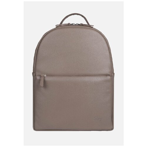 фото Рюкзак saaj, фактура гладкая, бежевый