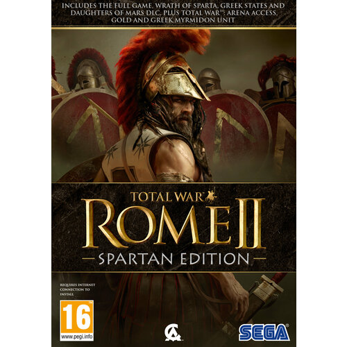 Игра Total War: ROME II Spartan Edition для PC, активация Steam, электронный ключ игра starfield standard edition для pc активация steam электронный ключ