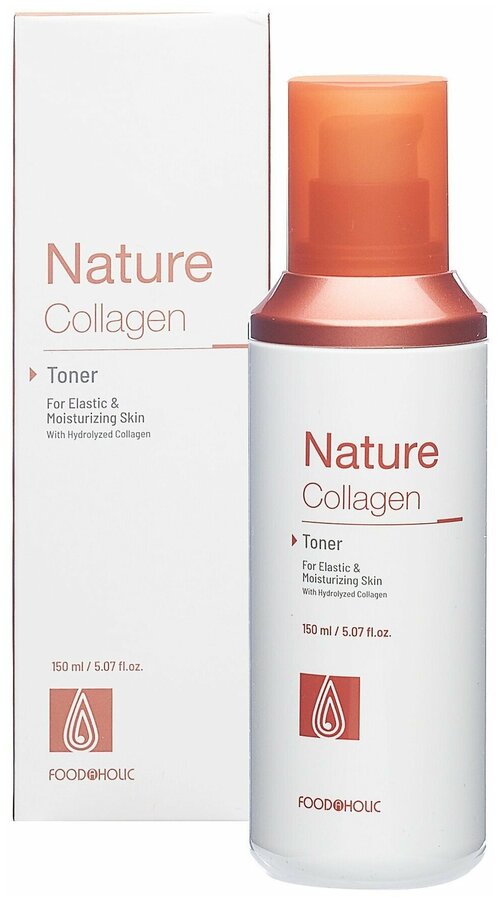 FOODAHOLIC NATURE COLLAGEN TONER Антивозрастной тонер для лица с коллагеном