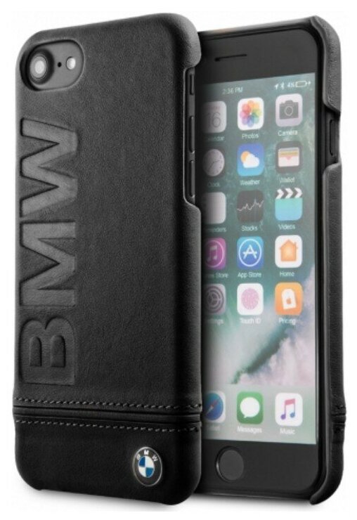 Чехол CG Mobile BMW Signature Logo Imprint Hard Leather для iPhone 7/8/SE 2020