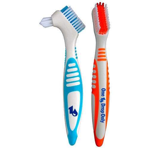 Щетка для чистки зубных протезов, кап и пластинок One Drop Only Pharmacia Denture Brush tepe denture щетка для зубных протезов srp 1 шт