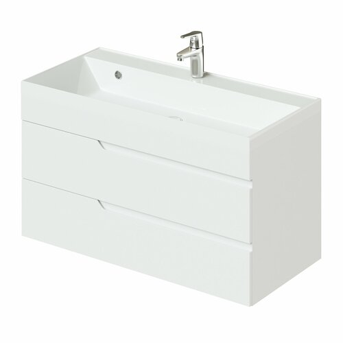 Тумба с раковиной Адриана 100 подвесная