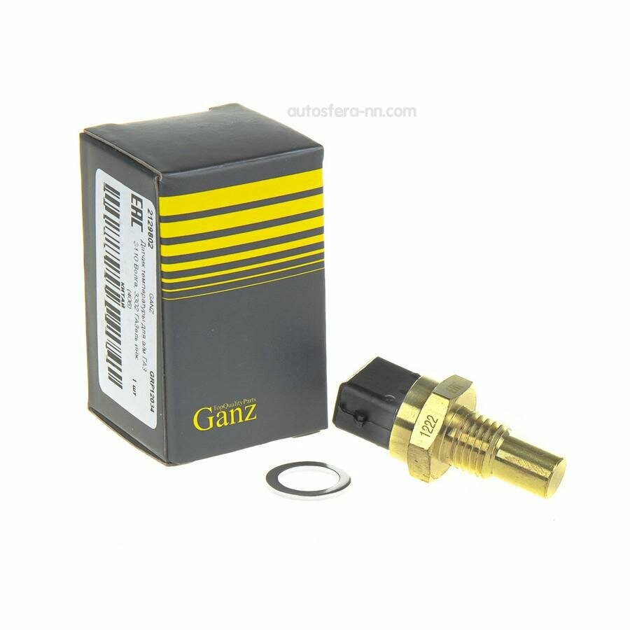 GANZ GRP12034 Датчик температуры для а/м ГАЗ 3110 Волга, 3302 ГАЗель инж. (406) GANZ GRP12034