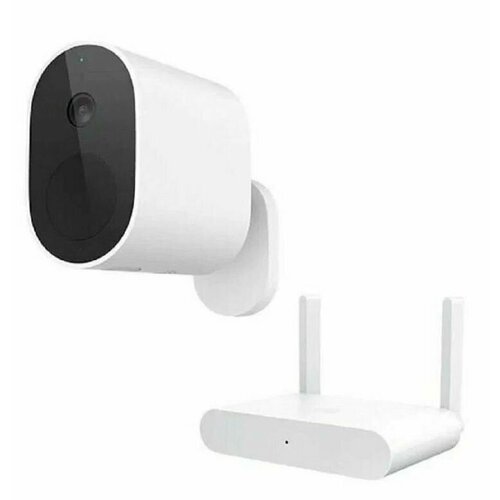 Видеокамера безопасности Mi Wireless Outdoor Security Camera 1080p Set (BHR4435GL)(Ростест)