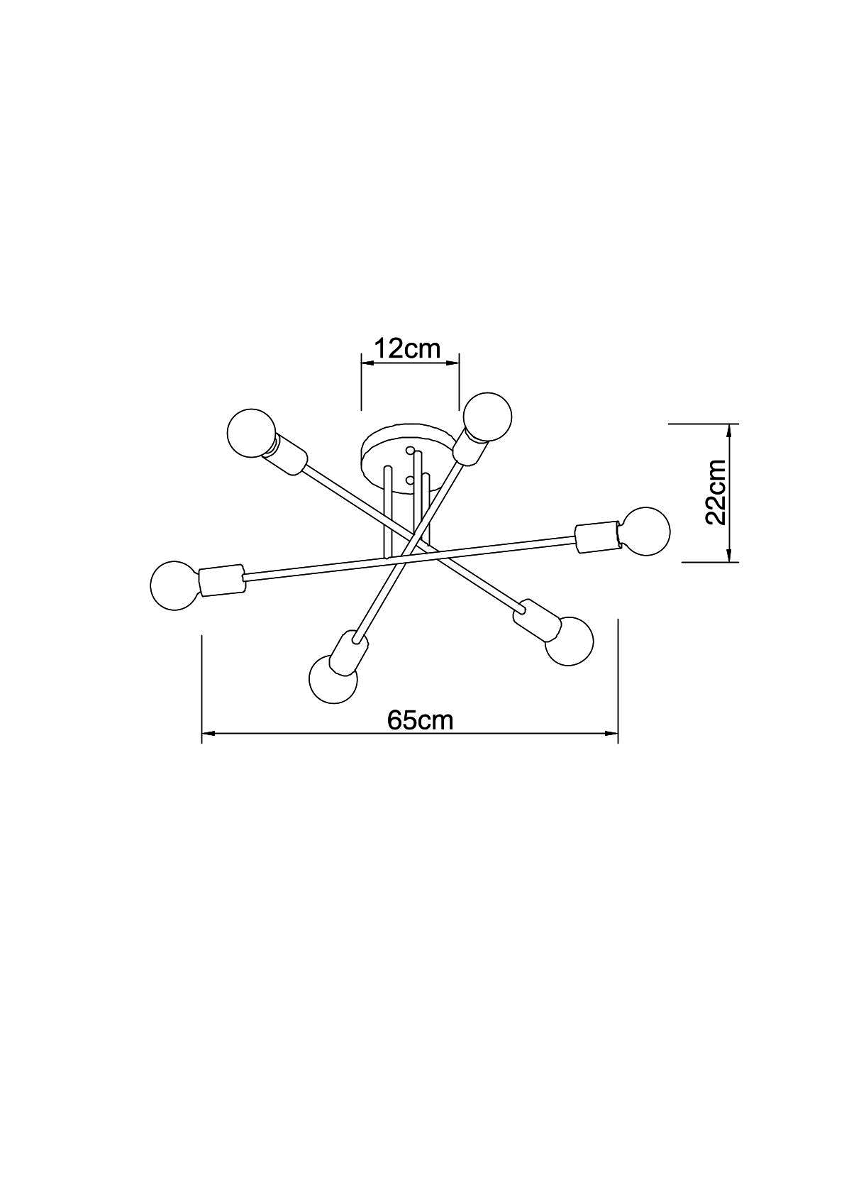 Люстра Arte Lamp ALASTOR A5435PL-6WH - фото №8