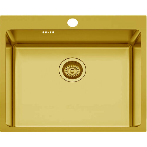 Кухонная мойка Steel Kitchen Style из нержавеющей стали, цвет бронза, сварная высокопрочная, 59х51 см, полный комплект