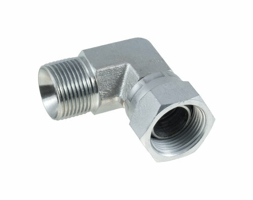 Адаптер угловой 90 гр. DKOL 22х1.5 - DKOL 22х1.5 (ш-ш) — фото 1