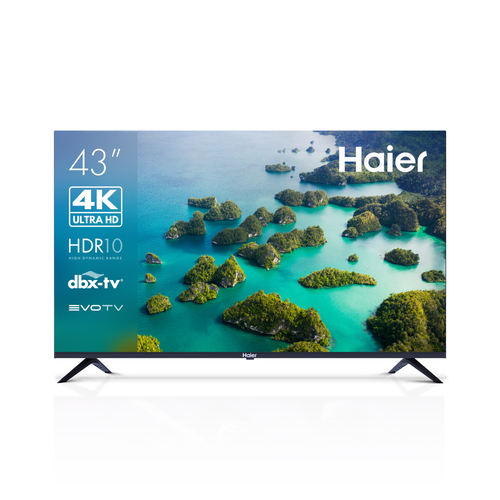 Телевизор HAIER 43 109 см Smart TV S2 Smart TV 4K UHD Frameless Android TV DBX-TV черный 26090₽