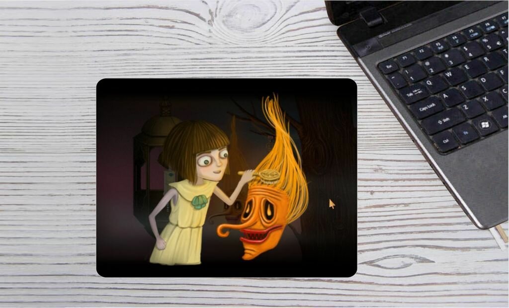 Коврик для мышки игровой 36 на 29 см GOODbrelok Фрэн Боу, Fran Bow №9