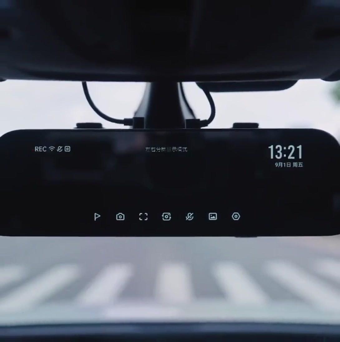 Видеорегистратор зеркало 70mai Rearview S500 Dash Cam Set (RU) — фото 1
