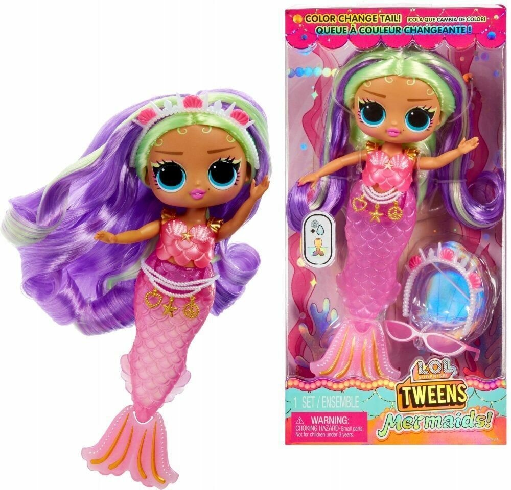 Кукла LOL Surprise Tweens Mermaid - Кукла Русалка Cleo Cove с аксессуарами - Лол 510437