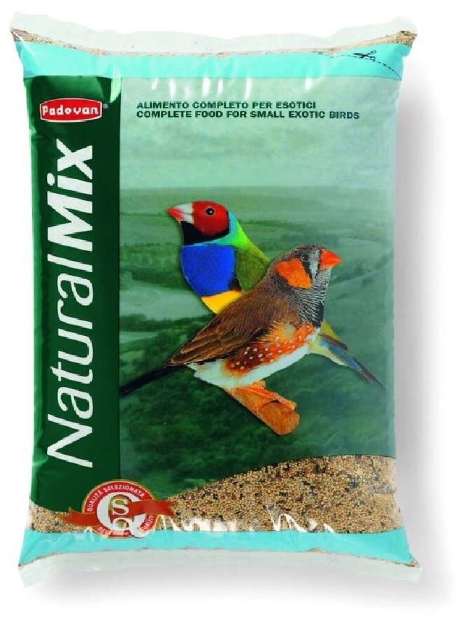 Padovan Naturalmix корм для экзотических птиц Esotici 1 кг