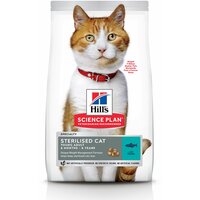 Сухой корм Hill's Science Plan для молодых стерилизованных кошек и кастрированных котов , с тунцом, 1,5 кг