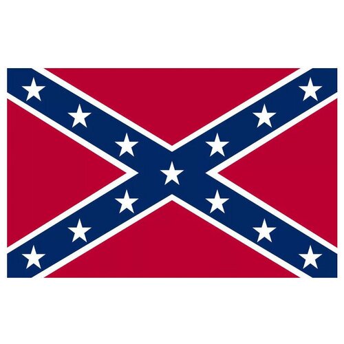 Флаг Конфедерации 40х60 см большой флаг конфедерации
