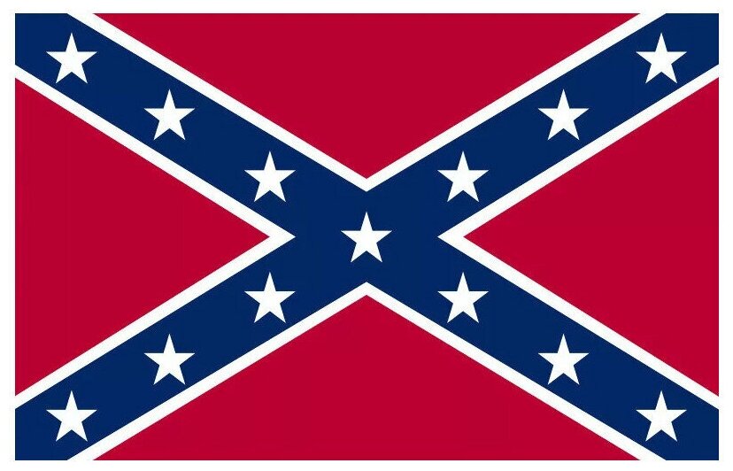 Флаг Конфедерации 40х60 см