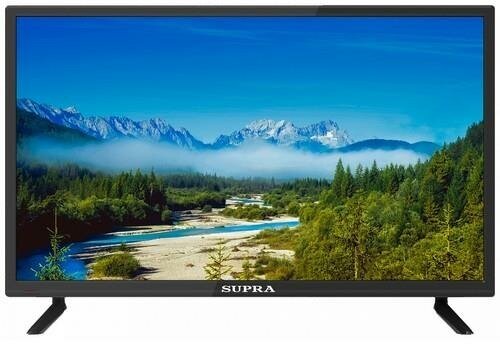 23.6" Телевизор Supra STV-LC24LT0045W, HD, черный