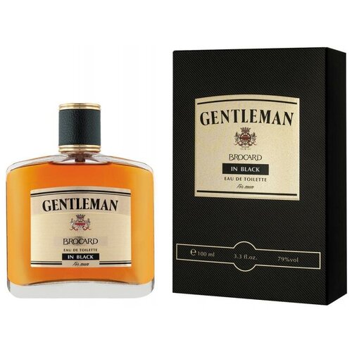 Brocard men Gentleman - In Black Туалетная вода 100 мл. мужская парфюмерия brocard gentleman in black