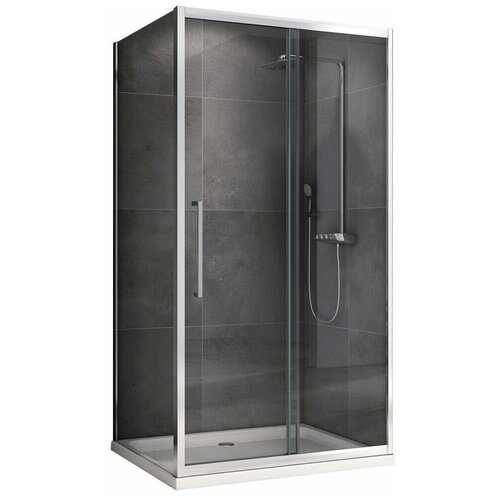 Душевой уголок 110х90 см Abber Schwarzer Diamant AG30110H-S90 прозрачное