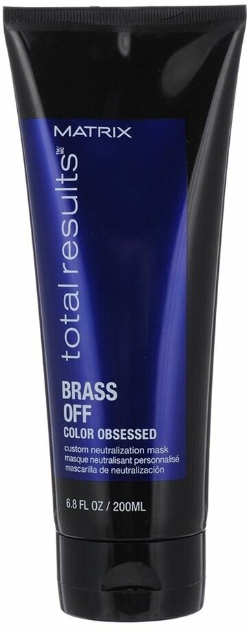 Маска для волос Matrix Total Results Brass Off Color Obsessed Custom Neutralizator Mask, 500 мл