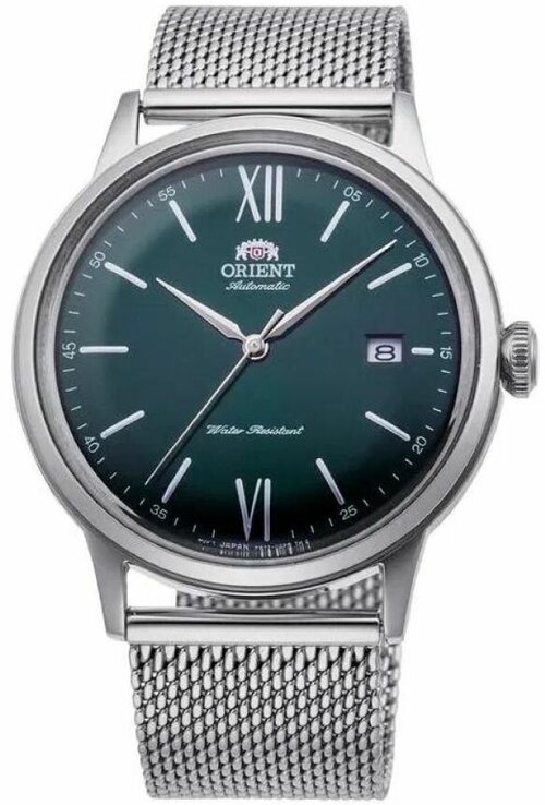 Наручные часы ORIENT Orient RA-AC0018E, зеленый, серебряный