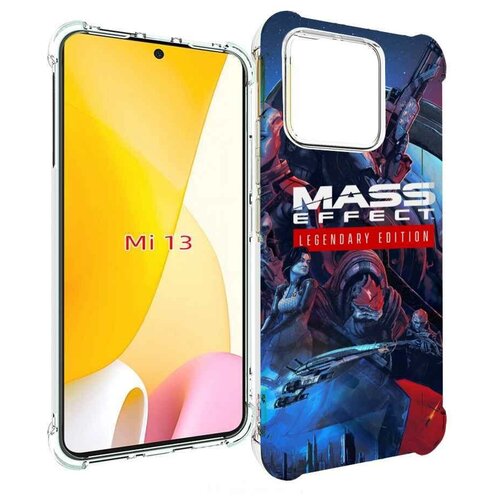 Чехол MyPads Mass Effect Legendary Edition для Xiaomi 13 задняя-панель-накладка-бампер чехол mypads mass effect legendary edition для xiaomi 13 задняя панель накладка бампер