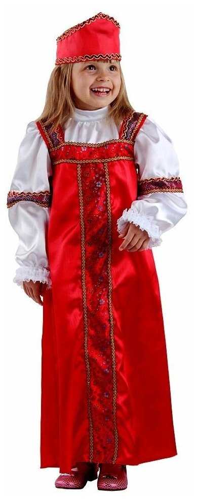 Карнавальный костюм Марья Искусница, рост 116 см, Батик 7006-116-60