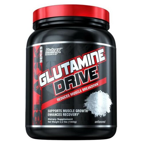 Аминокислотный комплекс Nutrex Glutamine Drive, нейтральный, 1000 гр. doctor s best l глютамин глютамин 300 г
