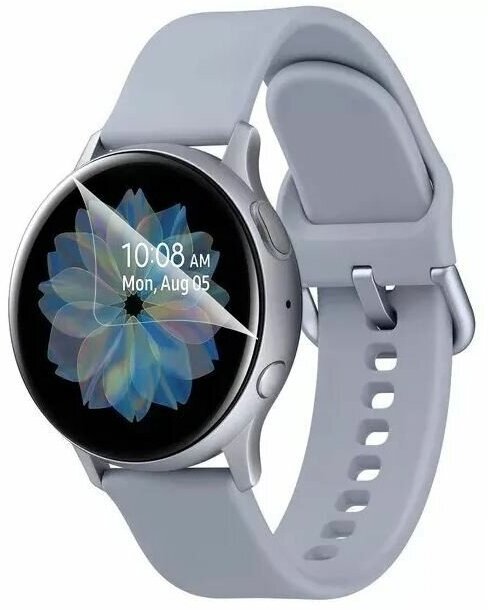 Гидрогелевая пленкадля Samsung Galaxy Watch 4 40mm, глянцевая (комплект из 2 штук)