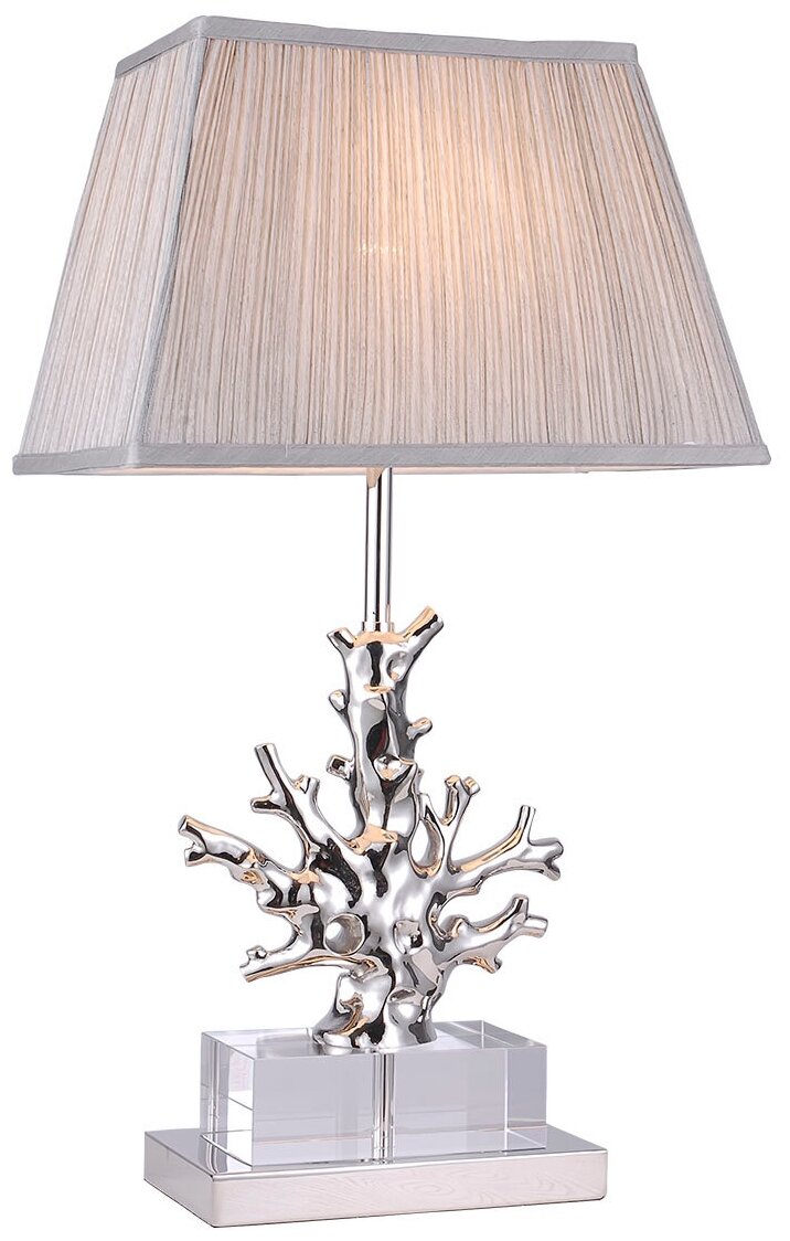 Лампа Garda Decor настольная "Silver coral" K2BT-1004