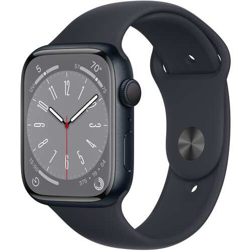 Apple Watch Series 8 45mm Midnight Aluminum Case with Midnight Sport Band GPS размер SM 4999000₽