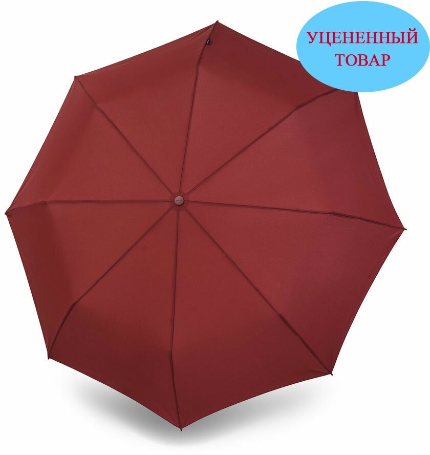 Зонт Knirps автомат E.200 Medium Duomatic DARK BROWN ECOREPEL (Санкт-Петербург) 95 1200 8900-лого 