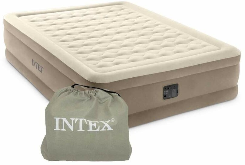 Надувной матрас Intex Ultra Plush Queen 220V 152x203x46cm 64428 - фото №18