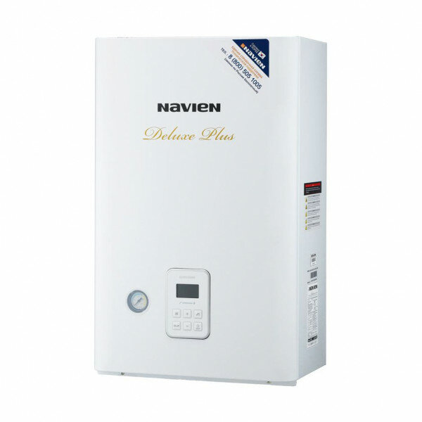 Газовый котел Navien Deluxe plus Coaxial 24K 24 кВт двухконтурный