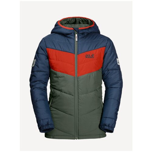 Куртка Jack Wolfskin THREE HILLS JACKET KIDS, дет., цвет night blue, размер 92