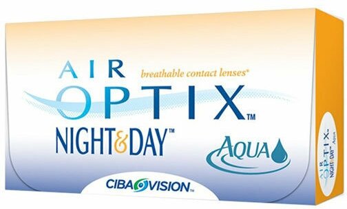 Alcon Air Optix NIGHT & DAY AQUA (3 линзы) +0.75 R 8.4