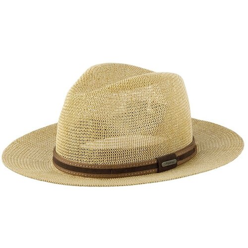 Шляпа федора WIGENS 140285 COUNTRY HAT (бежевый), размер 57