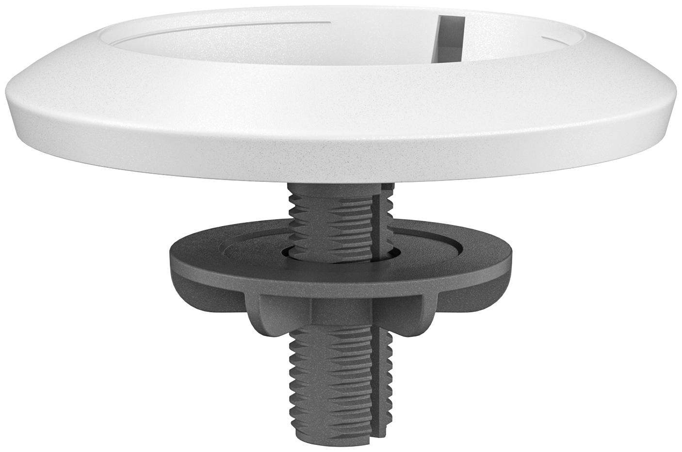 Logitech, Rally Mic Pod Table Mount Off-White (952-000020) Крепёж настольный 952-000020