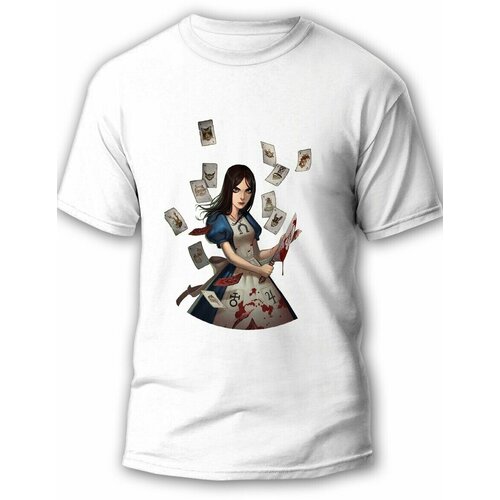 фото Футболка, размер l, белый будь на стиле