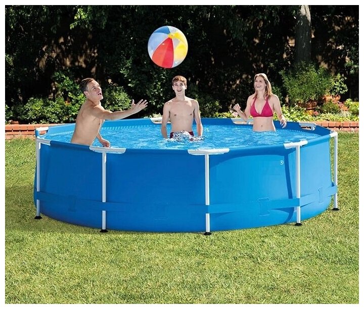 Каркасный бассейн Intex Metal Frame Pool 305x76 см 28200 - фотография № 18