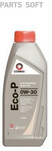 COMMA 0W30 ECO-P (1L)_масло моторное! синтетика\ PSA B71 2312 ACEA C2 COMMA / арт. ECOP1L - (1 шт)