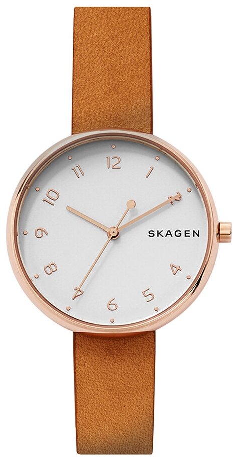 Наручные часы SKAGEN Leather, белый