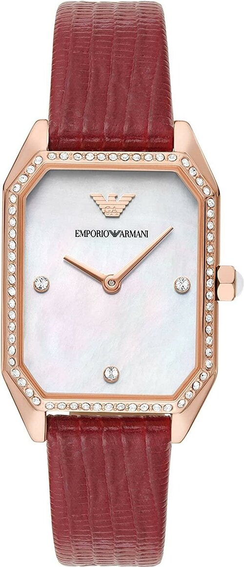 Наручные часы EMPORIO ARMANI Наручные часы Emporio Armani Gioia AR11467, красный, коричневый