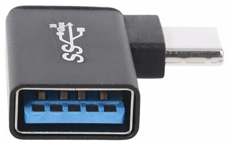 фото Переходник Type-C папа USB мама угловой