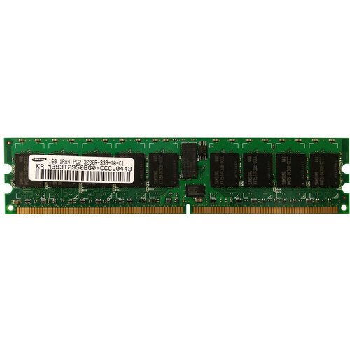 Оперативная память Samsung DDR2 400 МГц DIMM M393T2950BG0-CCC оперативная память samsung 2 гб ddr2 400 мгц dimm cl3 m393t5750ez3 ccc