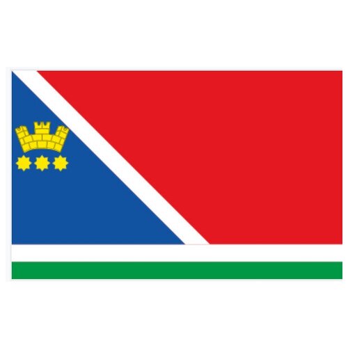 флаг города белогорск амурская область 90х135 см Флаг города Благовещенск (Амурская область) 90х135 см