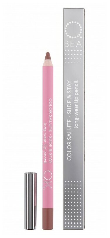     "OK BEAUTY COLOR SALUTE SLIDE & STAY long-wear lip pencil", : HAPPY END