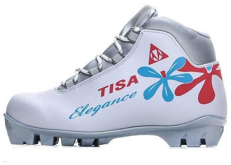 Лыжные ботинки TISA NNN Sport Lady (S80519) (белый/красный) (37)