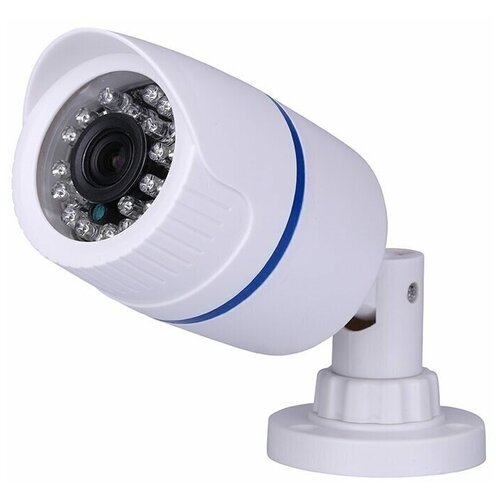 Уличная AHD камера видеонаблюдения 2мП Full HD 1080P с ИК подсветкой до 20м видеокамера уличная si cam sc hl201f ir ahd 2 мп 3 6f cmos 1 2 7 день ночь led si cam 9194767